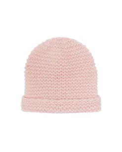 Kujten Baby>Baby Cashmere Hat Rose Pale