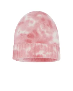 Kujten Hats & Headbands>Bleach Cashmere Beanie, 6-Threads Rose Guimauve