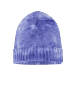 Kujten Hats & Headbands>Bleach Cashmere Beanie, 6-Threads Deep Purple