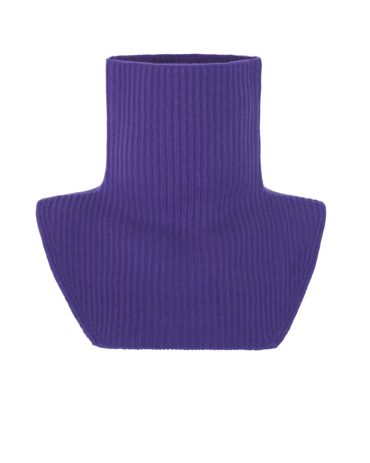 Kujten Scarves & Snoods>Cardigan Stitch Cashmere Snood, 6-Threads Deep Purple