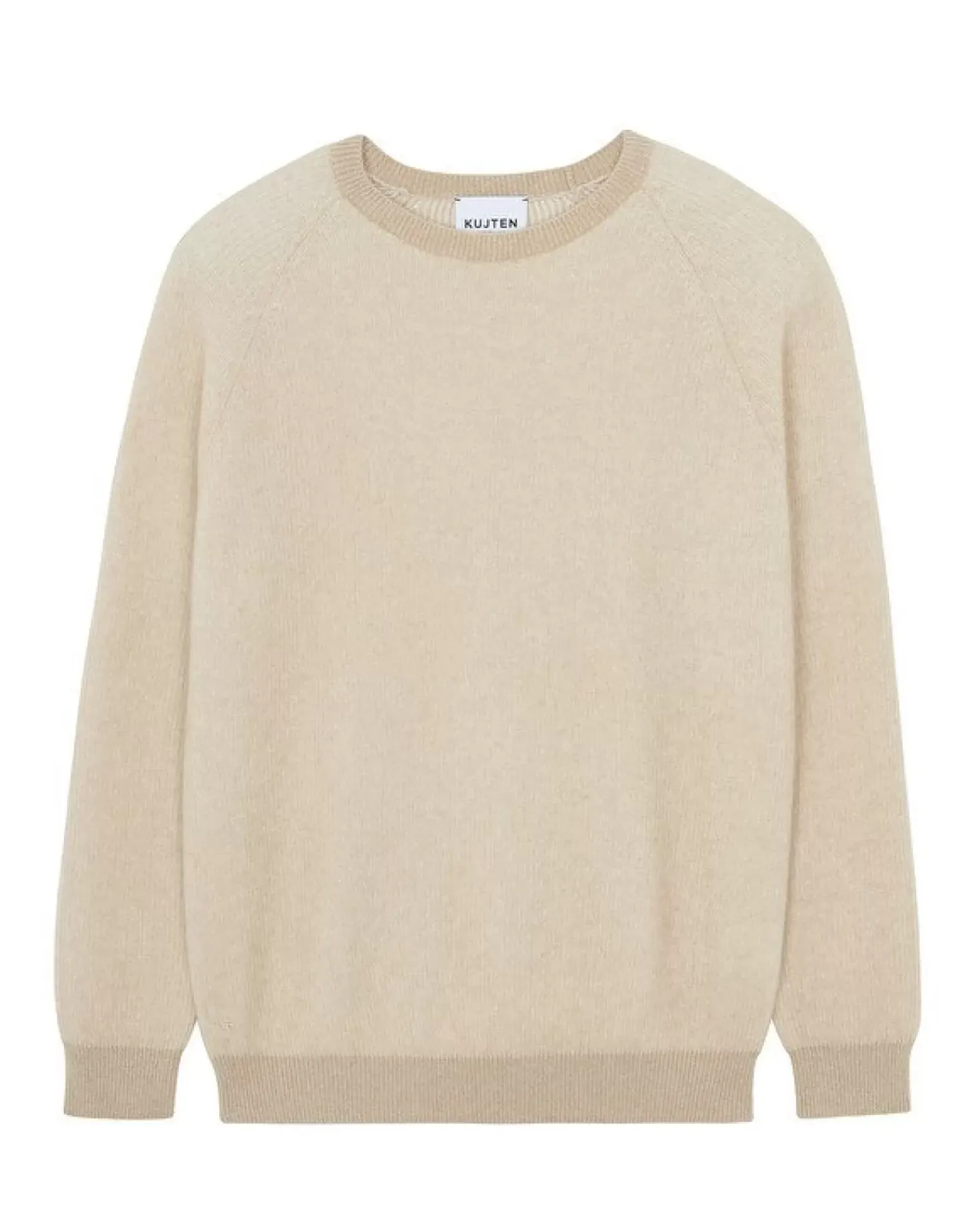 Kujten Jackets & Vests>Cardigan Stitch Cashmere Sweater, 2-Threads Organique