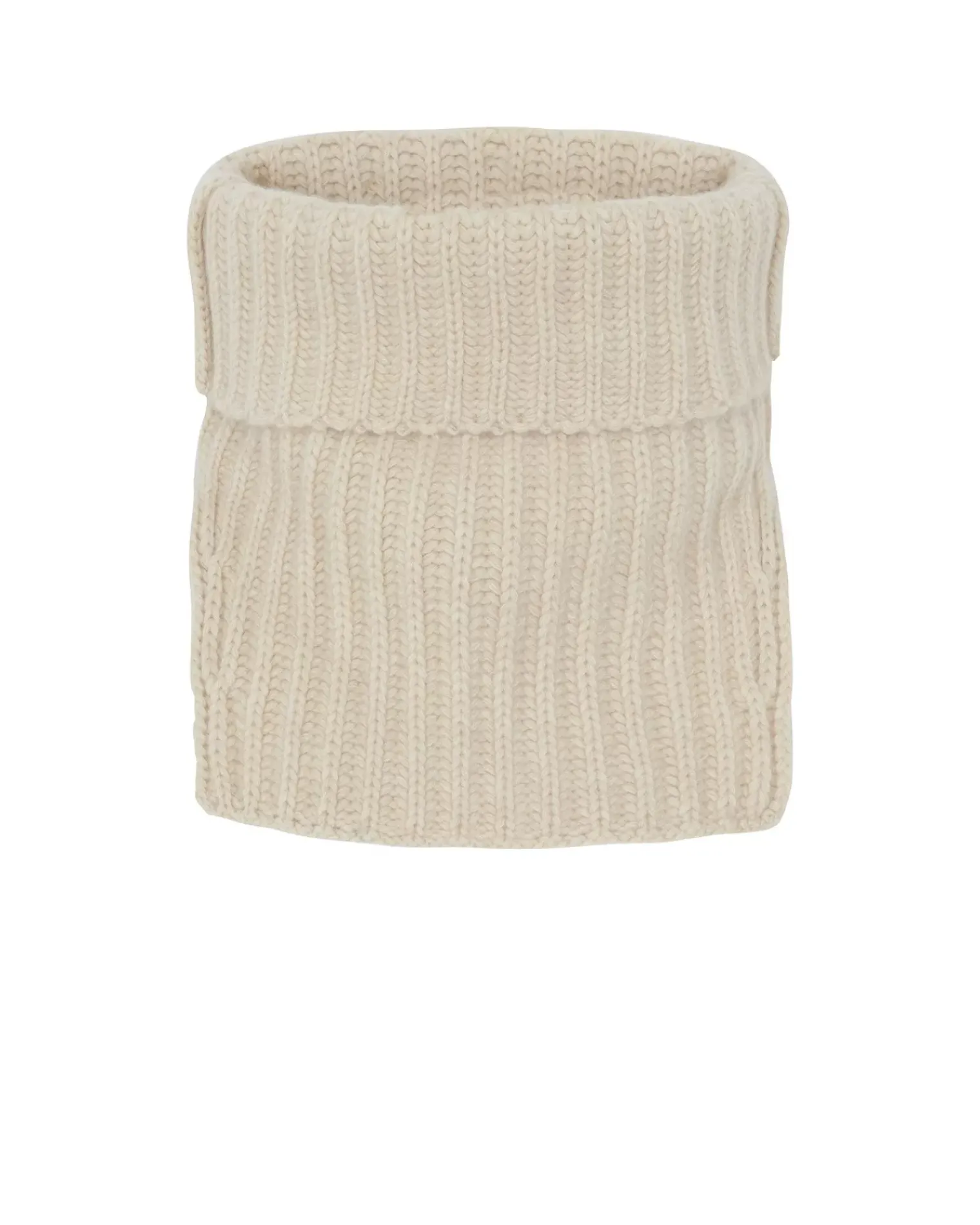 Kujten Scarves & Snoods>Cardigan Stitch Cashmere Snood, 16-Thread Organique