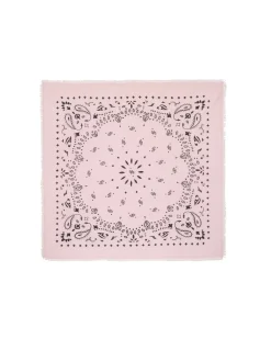Kujten Scarves & Snoods>Cashmere Bandana Candy Pink