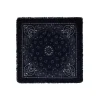 Kujten Scarves & Snoods>Cashmere Bandana, 2-Threads Bleu Marine Fonce