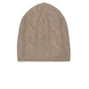 Kujten Hats & Headbands>Cashmere Beanie, 8-Threads Beige Taupe