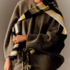 Kujten Belts>Cashmere Braided Belt Jaune Eggshell