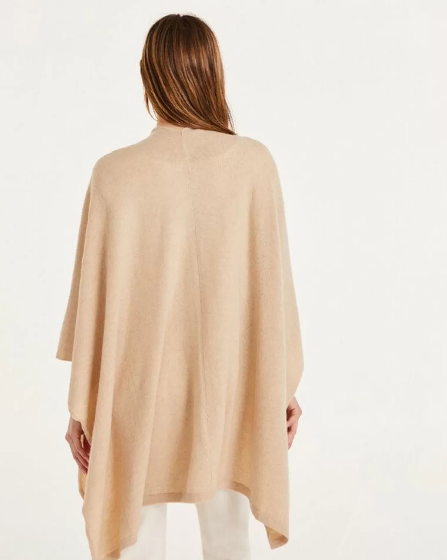 Kujten Capes & Ponchos>Cashmere Cape, 2-Threads Organique