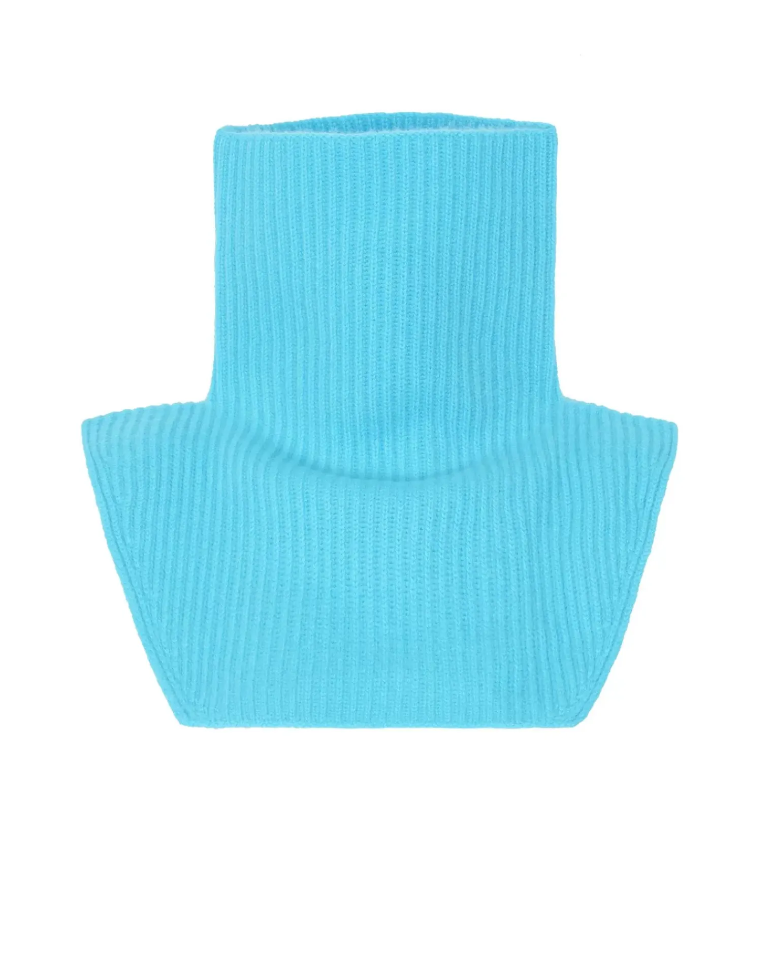 Kujten Scarves & Snoods>Cashmere Collar Bleu Turquoise