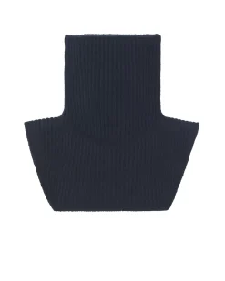 Kujten Scarves & Snoods>Cashmere Collar, 6-Threads Bleu Marine Fonce