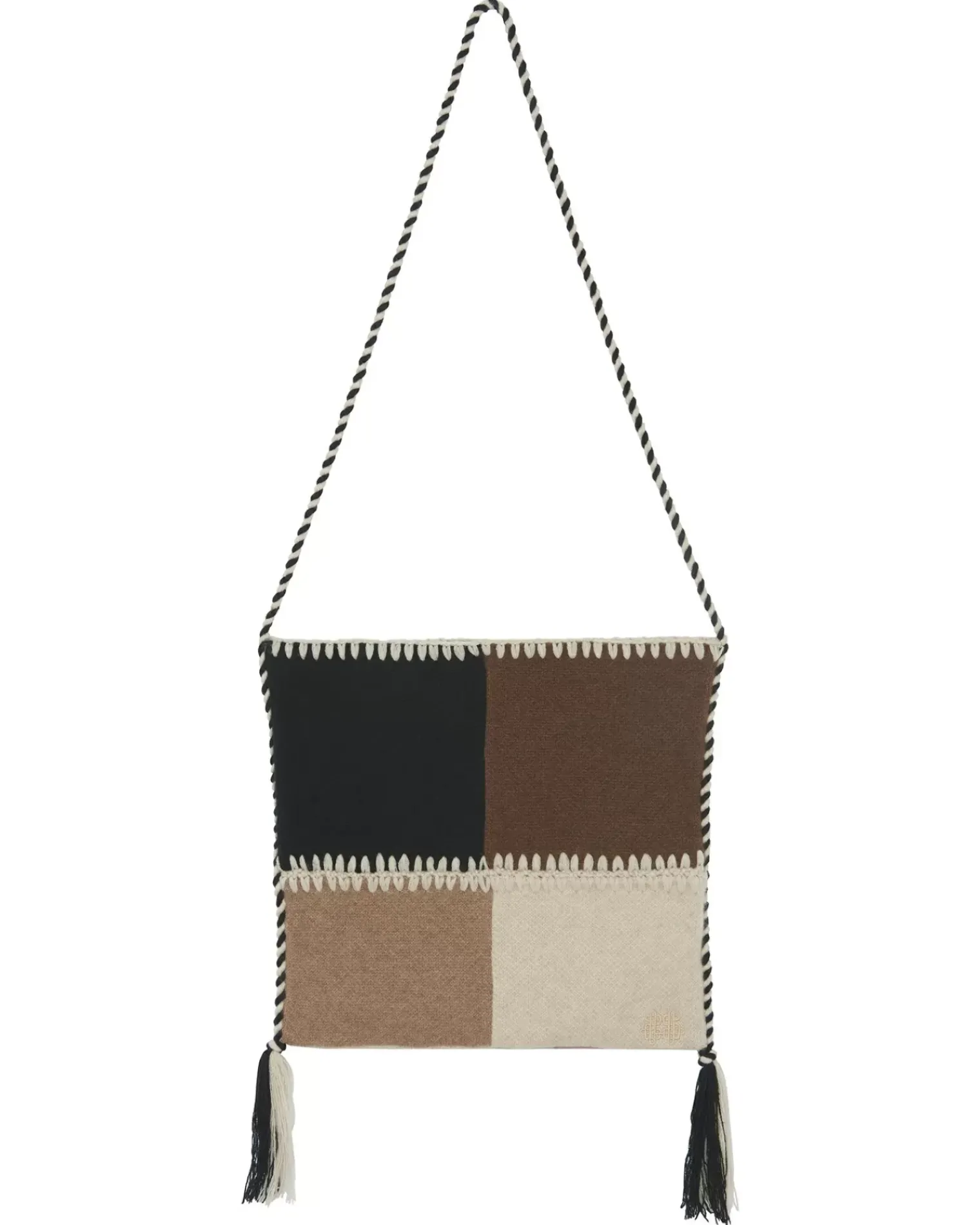 Kujten Bags>Cashmere Drawstring Bag Camelo