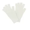 Kujten Gloves & Mittens>Cashmere Finger Mittens Blanc