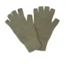 Kujten Gloves & Mittens>Cashmere Finger Mittens, 4-Threads Kaki Chine