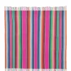 Kujten Bandanas>Cashmere Fringe Shawl Rose Magenta