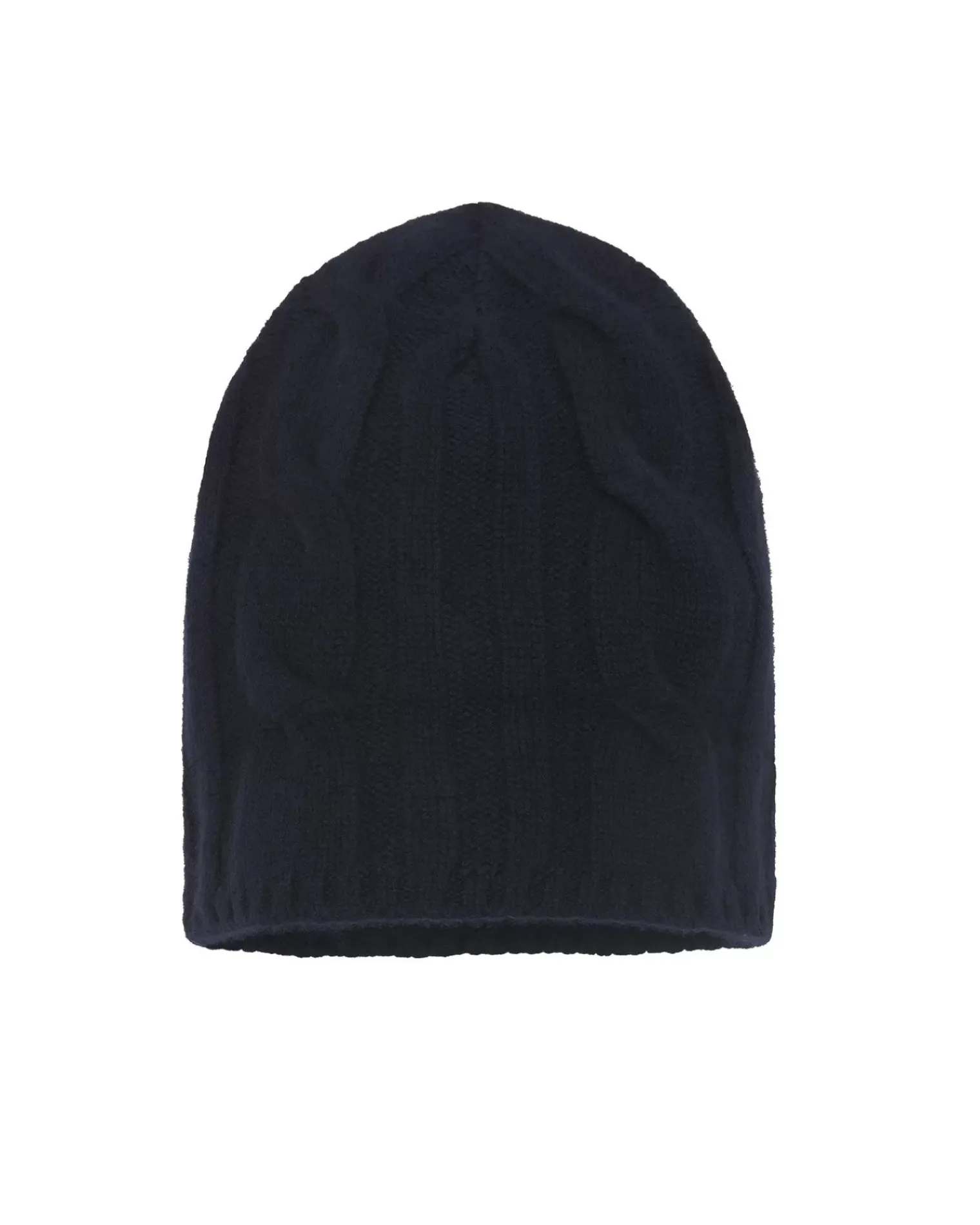 Kujten Hats & Headbands>Cashmere Hat, 8-Threads Bleu Marine Fonce
