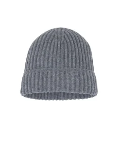 Kujten Hats & Headbands>Cashmere Hat, 6-Threads Gris Flanelle