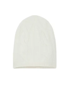 Kujten Hats & Headbands>Cashmere Hat, 8-Threads Blanc