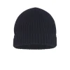 Kujten Hats & Headbands>Cashmere Hat, 6-Threads Bleu Marine Fonce