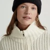 Kujten Hats & Headbands>Cashmere Hat, 12-Threads Bleu Marine Fonce