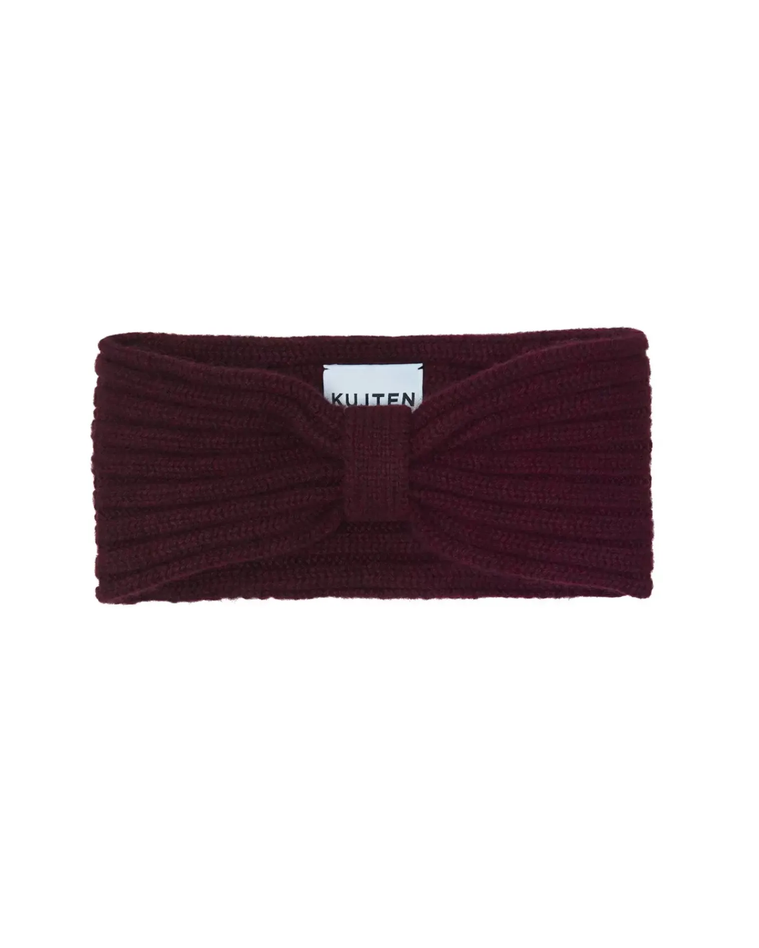 Kujten Hats & Headbands>Cashmere Headband Bordeaux