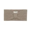 Kujten Hats & Headbands>Cashmere Headband, 10-Threads Beige Taupe