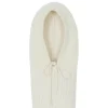 Kujten Hats & Headbands>Cashmere Hood, 8-Threads Blanc