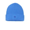 Kujten Hats & Headbands>Cashmere Logo Hat Bleu Kabalos
