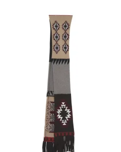 Kujten Scarves & Snoods>Cashmere Long Scarf, 12-Threads Marron