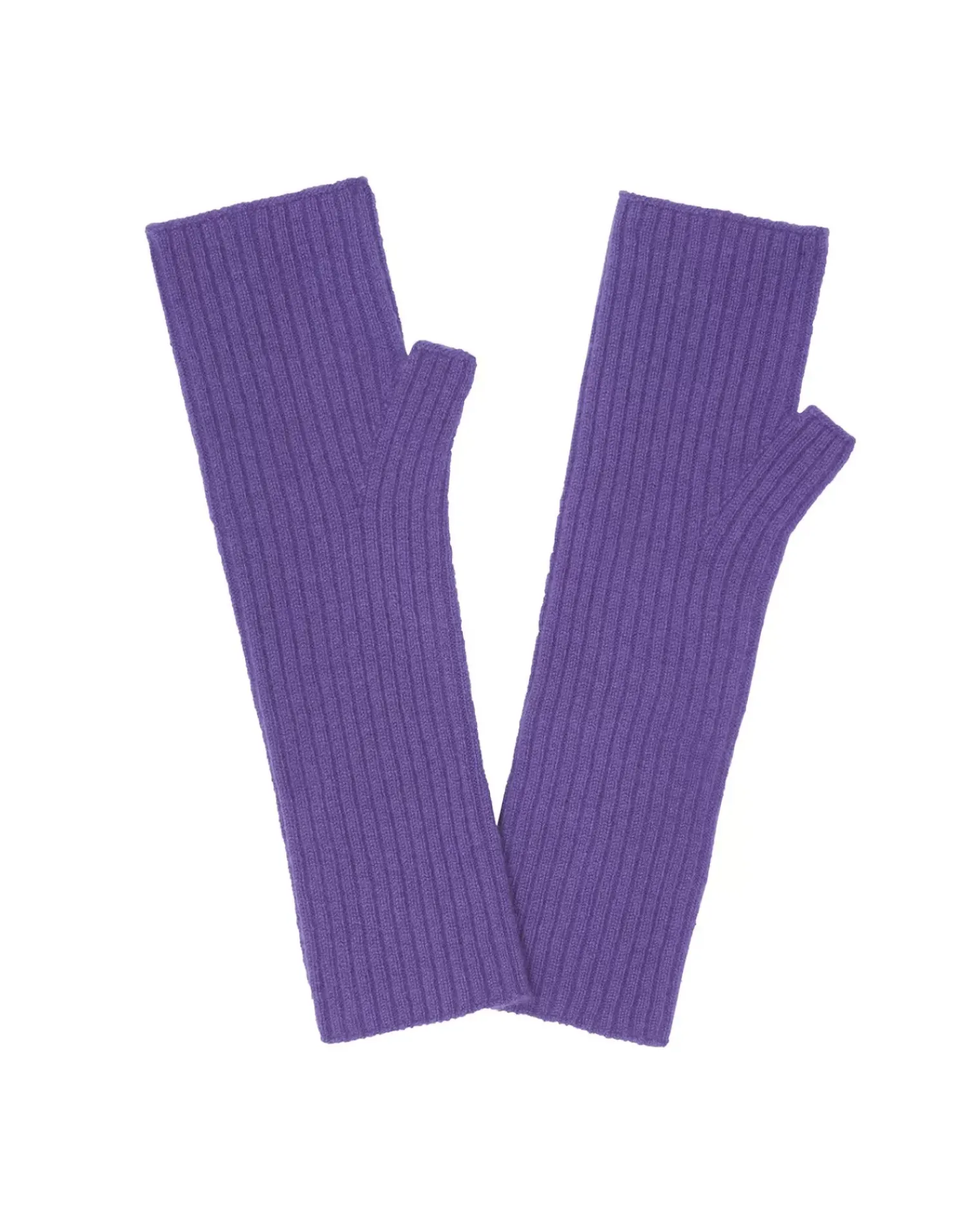 Kujten Gloves & Mittens>Cashmere Mittens Violet