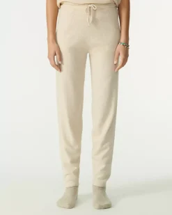 Kujten Joggings & Leggings>Cashmere Smoking Stripped Jogging Organique