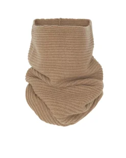 Kujten Scarves & Snoods>Cashmere Snood Camelo