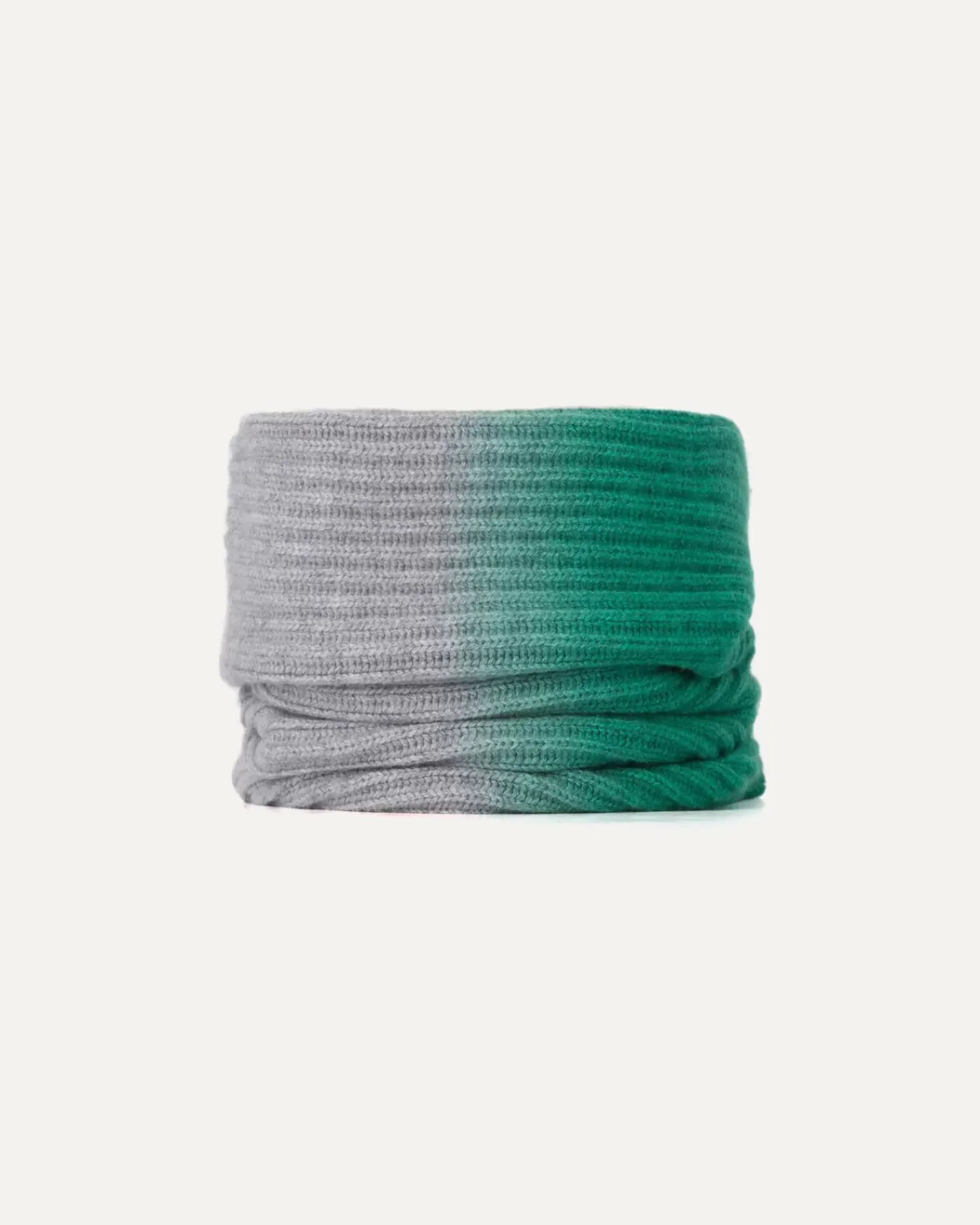Kujten Scarves & Snoods>Cashmere Snood Vert Emeraude