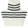 Kujten Scarves & Snoods>Cashmere Snood Blanc Vintage