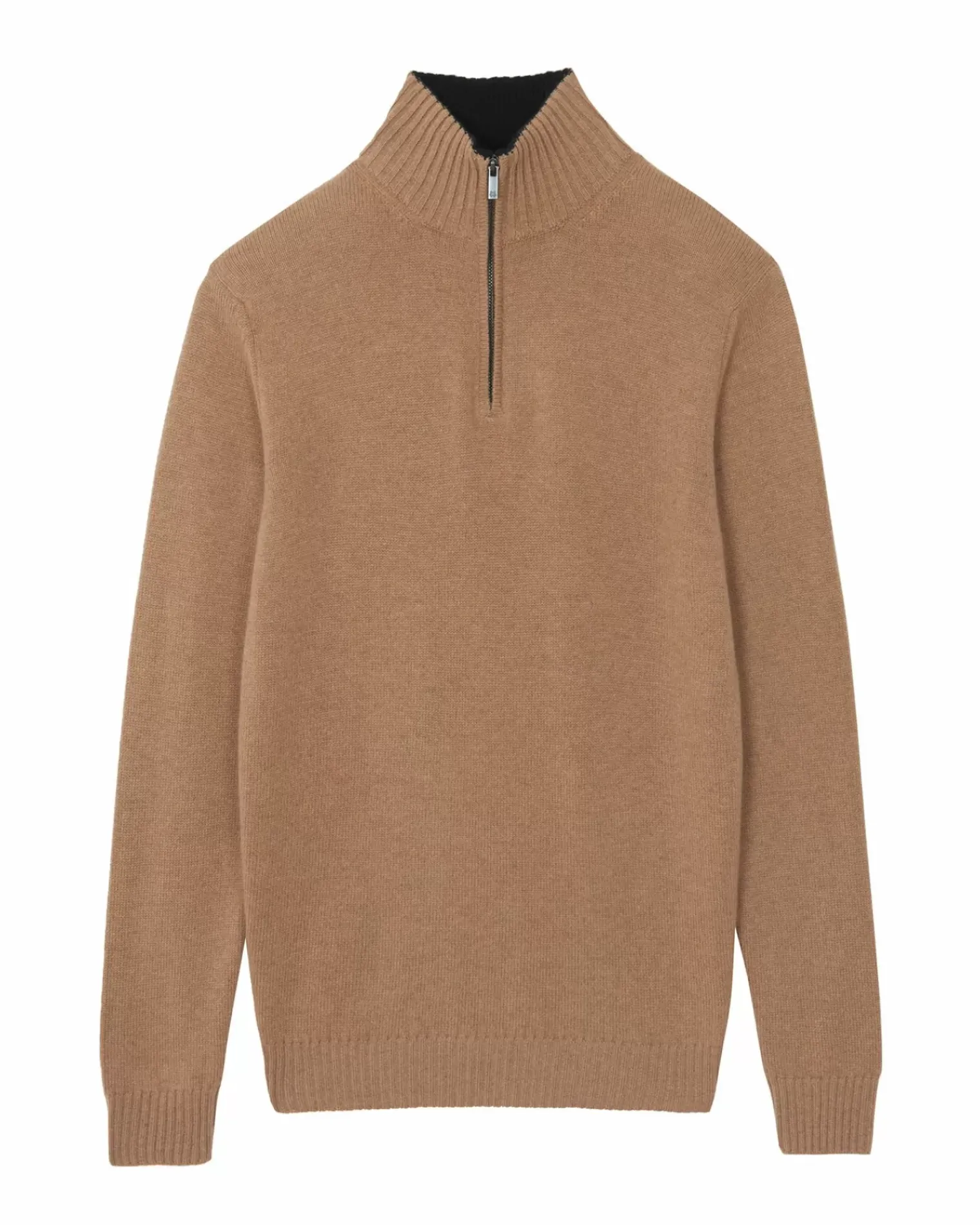 Kujten Sweaters & Sweatshirts>Cashmere Turtleneck Sweater Camelo