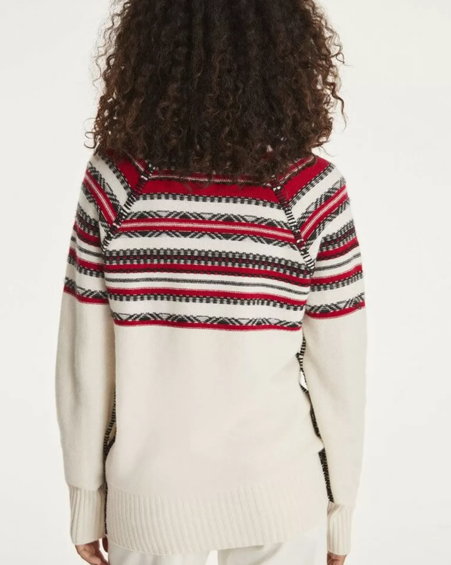 Kujten Sweaters & Sweatshirts>Cashmere Turtleneck Sweater Women Blanc