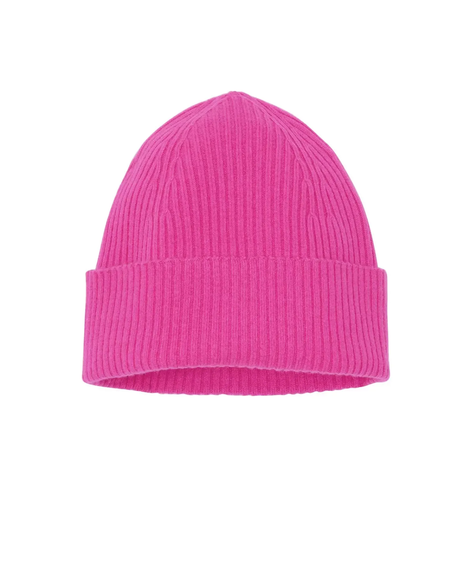 Kujten Hats & Headbands>Cuffed Beanie, 2-Threads Rose Neon