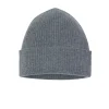 Kujten Hats & Headbands>Cuffed Beanie, 2-Threads Gris Flanelle
