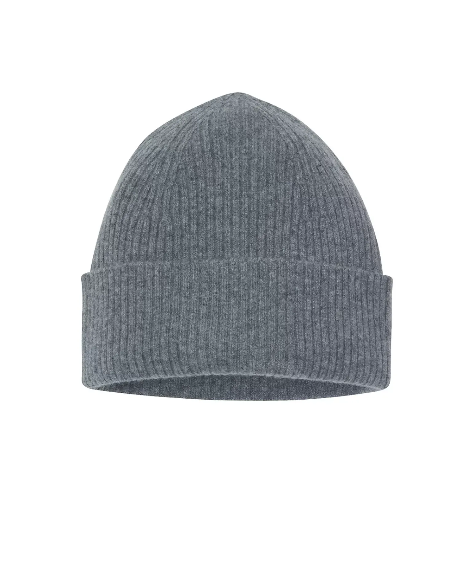 Kujten Hats & Headbands>Cuffed Beanie, 2-Threads Gris Flanelle