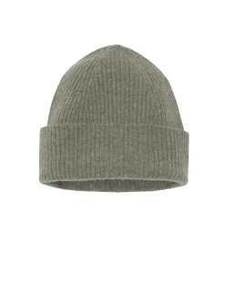 Kujten Hats & Headbands>Cuffed Beanie, 2-Threads Kaki Chine