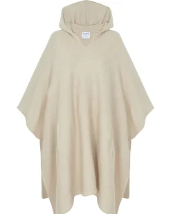 Kujten Capes & Ponchos>Jacquard Hooded Cashmere Poncho, 4-Threads Organique