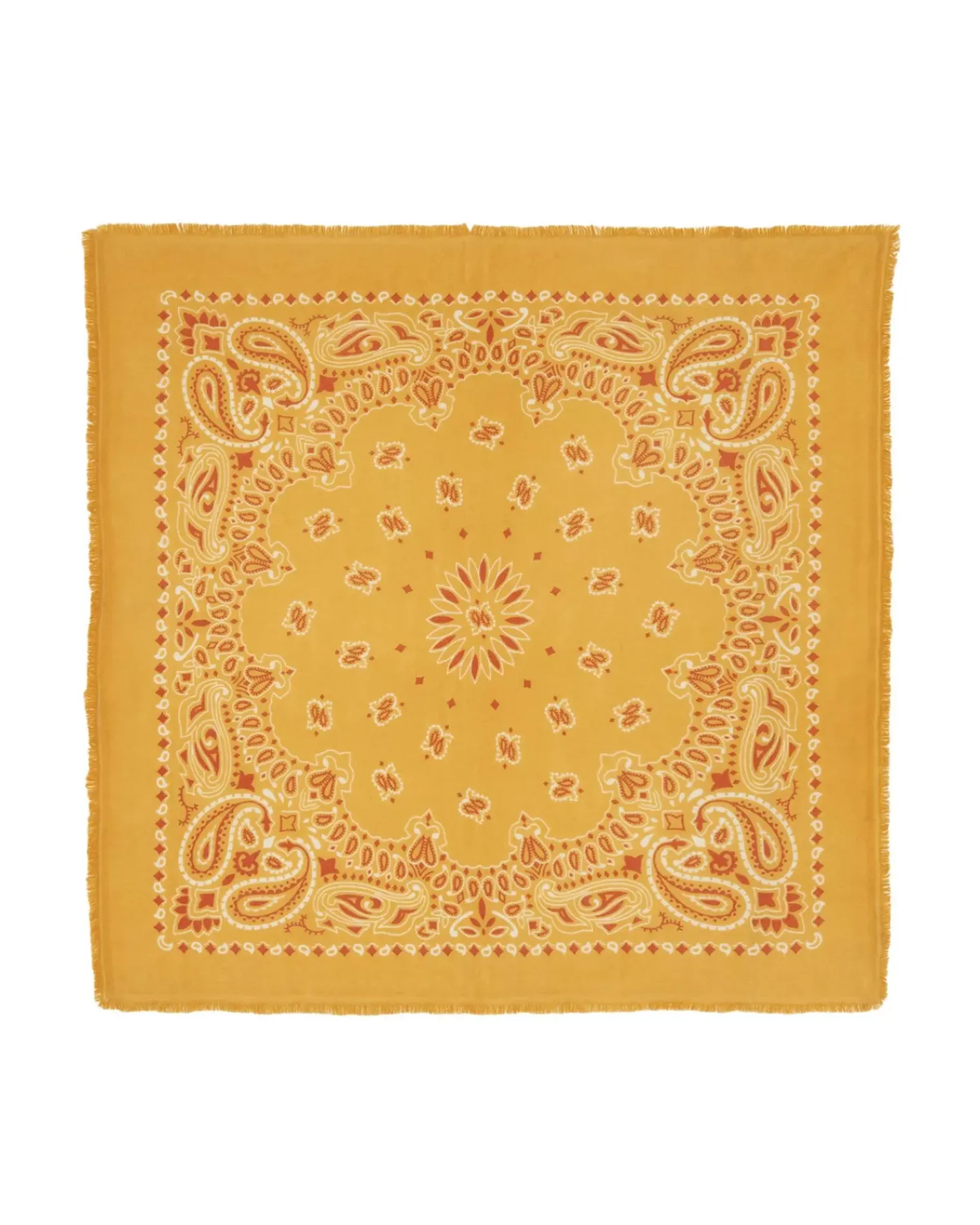 Kujten Scarves & Snoods>Large Cashmere Bandana Marzipan
