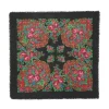 Kujten Bandanas>Large Cashmere Bandana, 2-Threads Noir