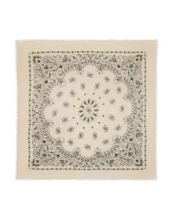 Kujten Bandanas>Large Cashmere Bandana, 2-Threads Organique