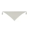 Kujten Scarves & Snoods>Large Cashmere Bandana With Pompoms Avoine