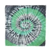 Kujten Bandanas>Large Printed Cashmere Bandana Gris Flanelle