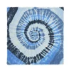 Kujten Bandanas>Large Printed Cashmere Bandana Bleu Indigo