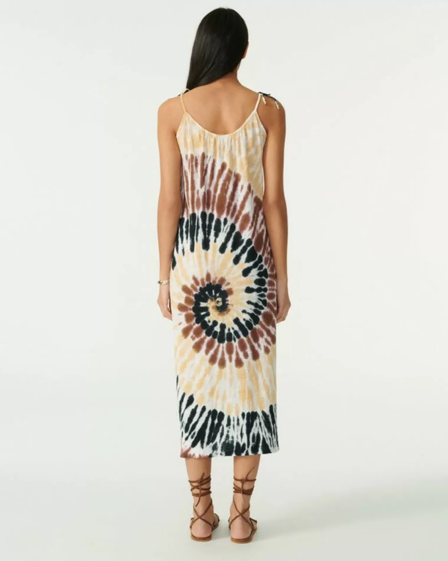 Kujten Dresses & Skirts>Linen Tank Dress Camelo