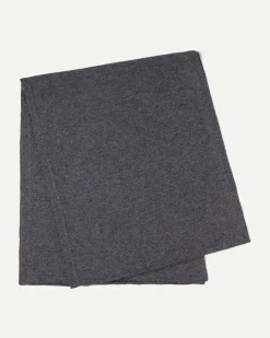 Kujten Scarves & Snoods>Long Cashmere Scarf Gris Flanelle