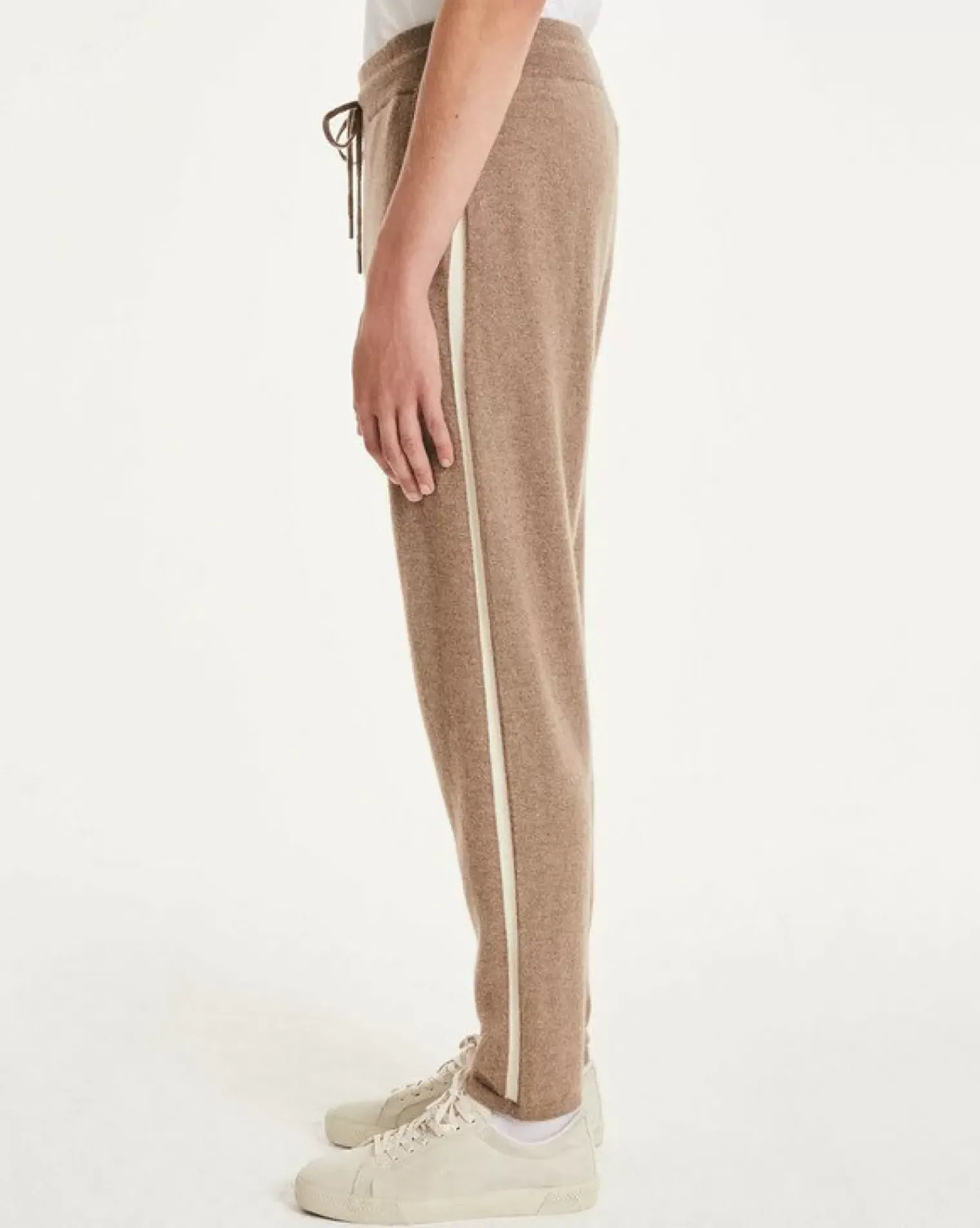 Kujten Joggings & Shorts>Men Cashmere Jogging Beige Taupe