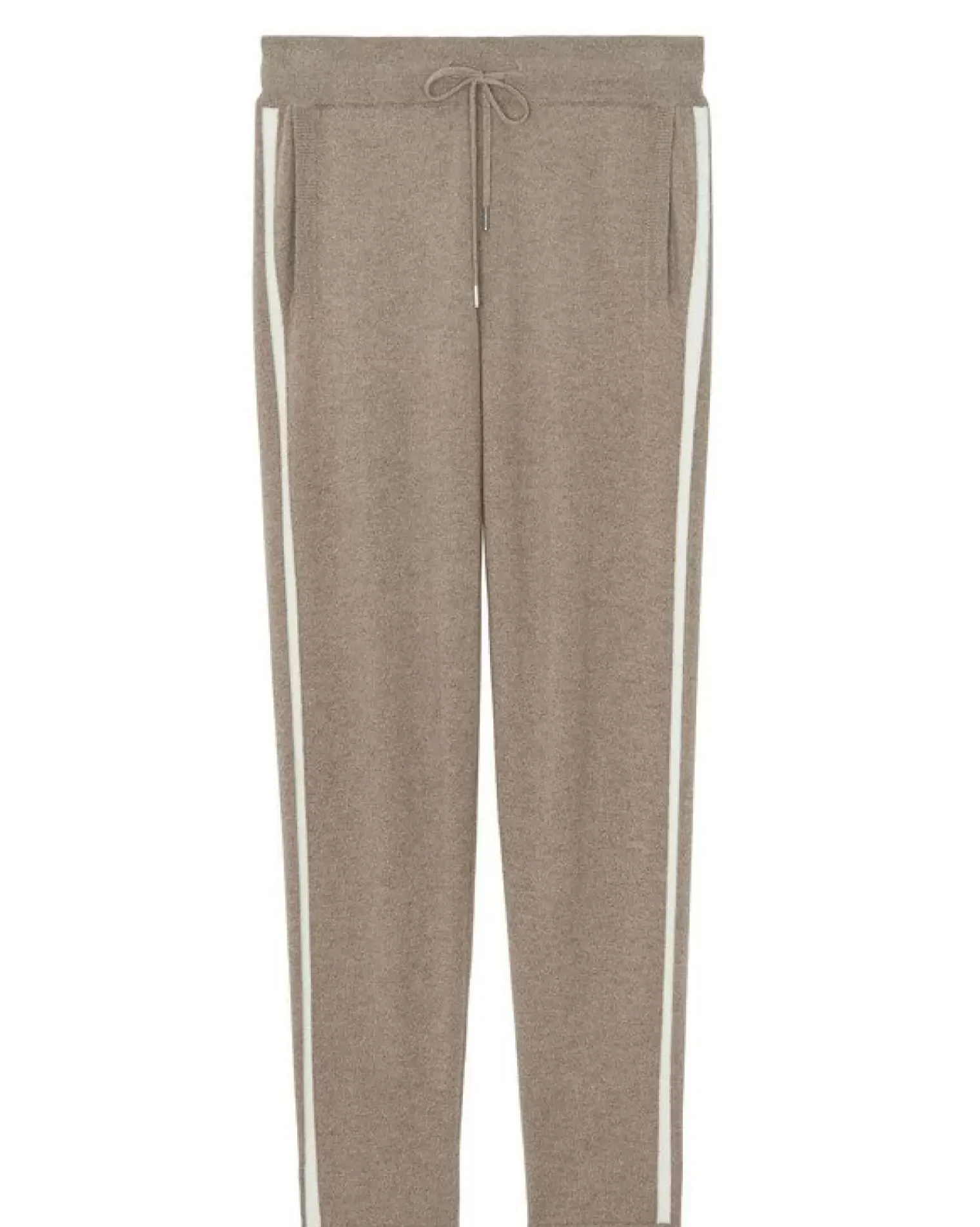 Kujten Joggings & Shorts>Men Cashmere Jogging Beige Taupe