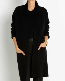 Kujten Coats>Men Reversible Cashmere Blazer Jacket, 2-Threads Noir